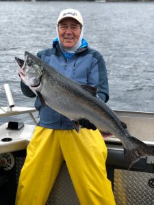 Salmon fishing resorts