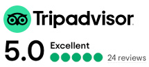 Trip Advisors 5.0 Excellent Reviews