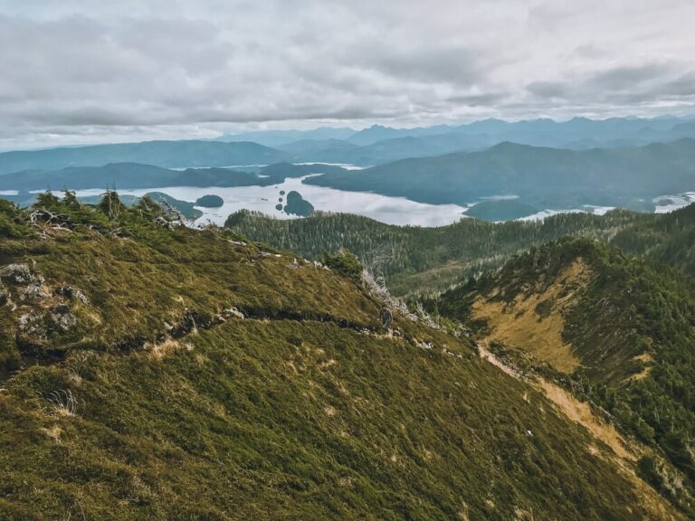 Sleeping Beauty Hiking Trail in Haida Gwaii, Canada