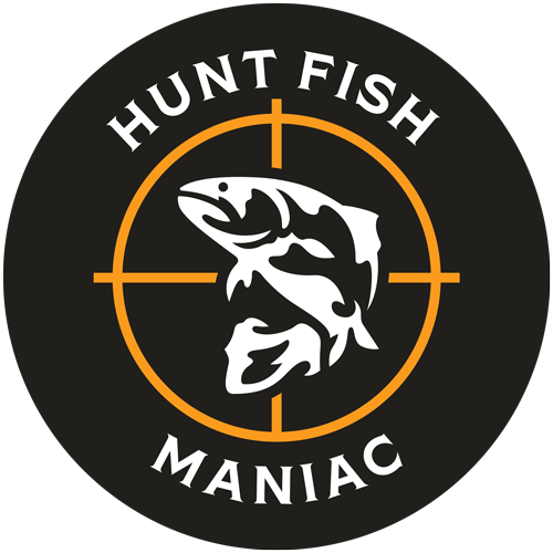 Hunt Fish Maniac Logo