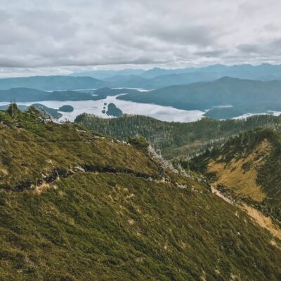 Sleeping Beauty Hiking Trail in Haida Gwaii, Canada